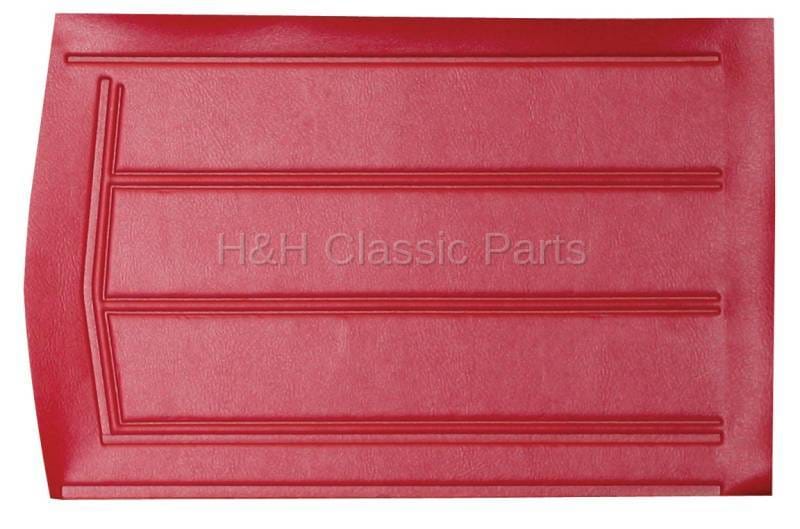 Rear Panels Red