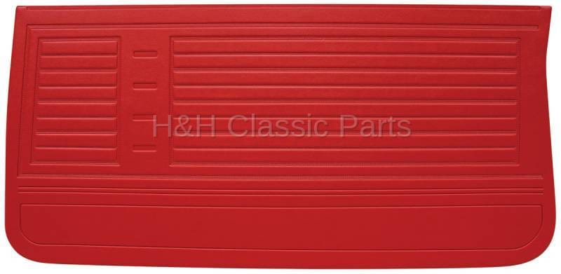 Front Door Panels Red