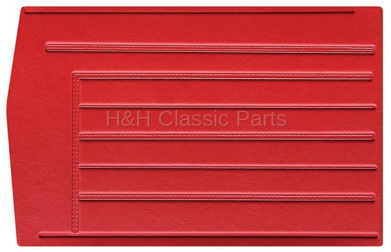 Rear Panels Red