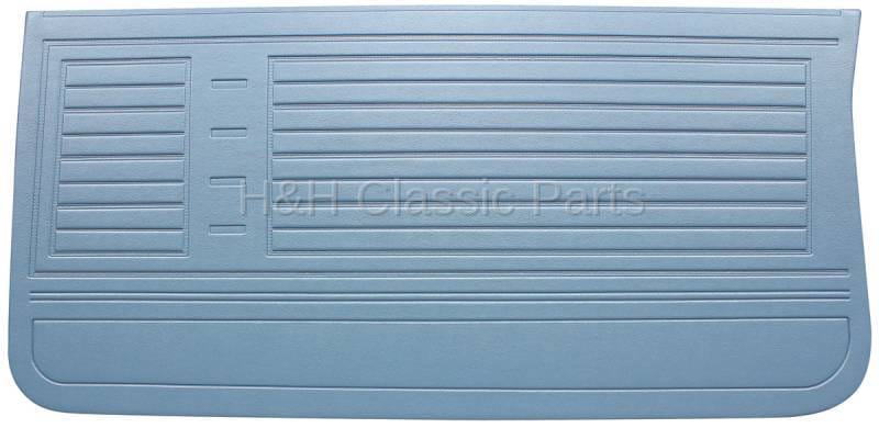 Front Door Panels Bright Blue