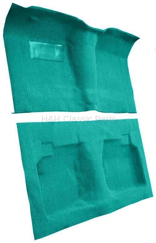 Turquoise Tuxedo Carpet thumbnail 2