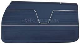 Front Door Panels Dark Blue