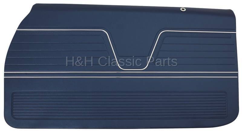 Front Door Panels Dark Blue