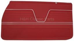 Front Door Panels Red