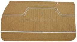 Front Door Panels Saddle