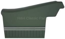 Rear Panels Dark Metallic Green