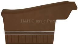 Rear Panels Dark Saddle
