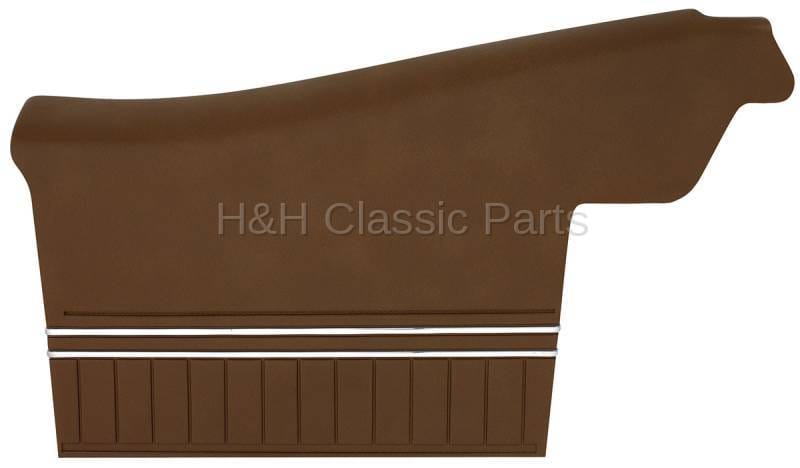 Rear Panels Dark Saddle