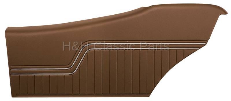 Rear Panels Dark Saddle