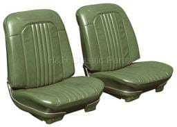 Front Seat Covers Jade Green