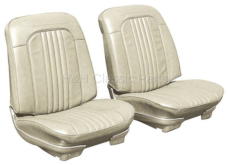 Front Seat Covers Sandalwood