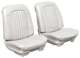 Front Seat Covers White