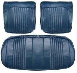 Front Seat Covers Dark Blue