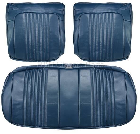 Front Seat Covers Dark Blue