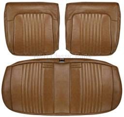 Front Seat Covers Dark Saddle