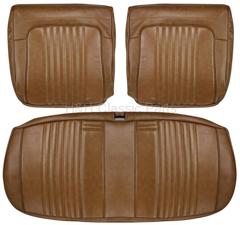 Front Seat Covers Dark Saddle