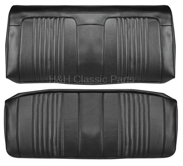Rear Seat Covers Black