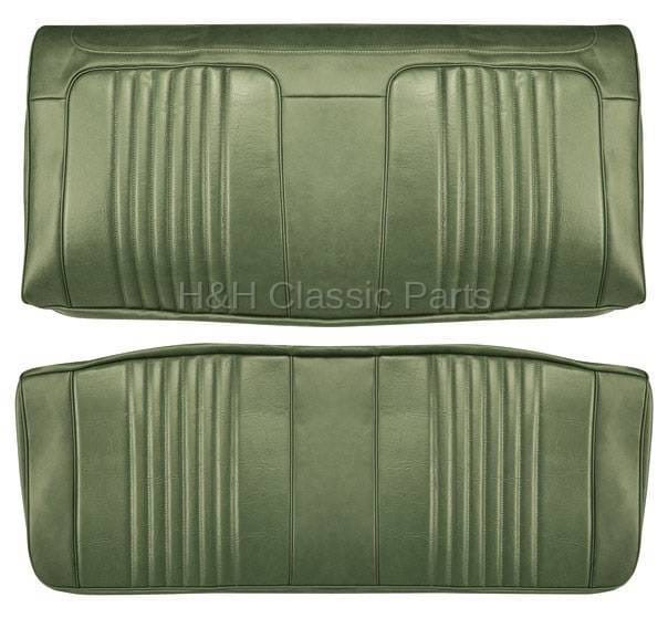 Rear Seat Covers Jade Green