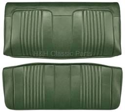 Rear Seat Covers Dark Green