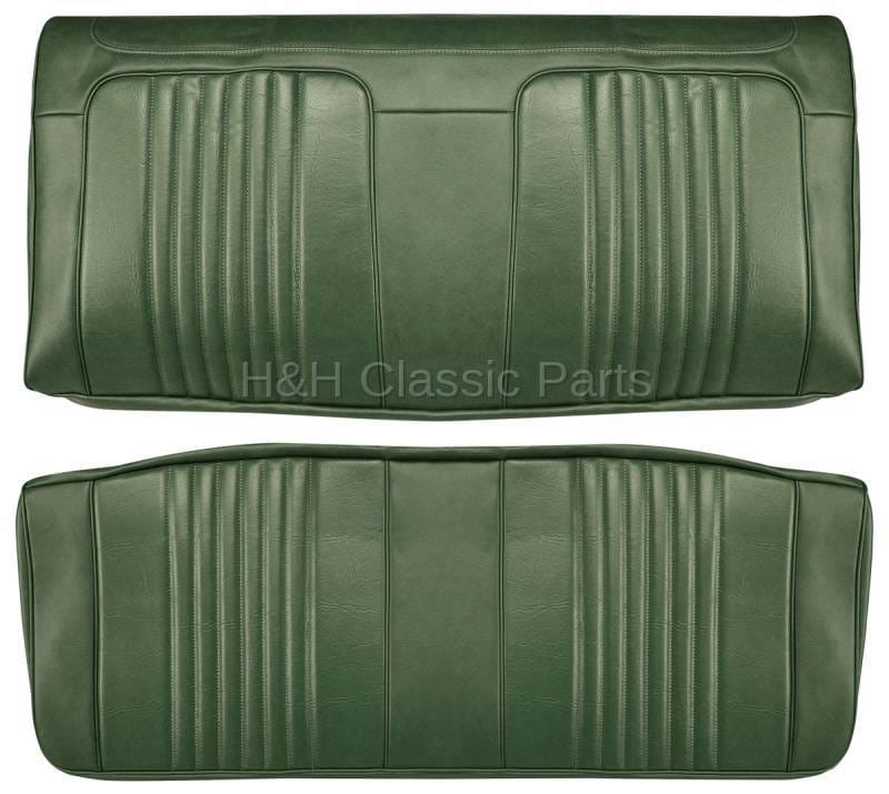 Rear Seat Covers Dark Green