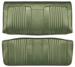 Rear Seat Covers Jade Green