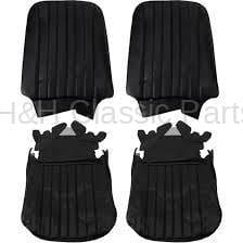 Front Seat Covers Black