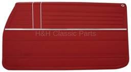 Front Door Panels Red