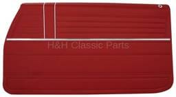 Front Door Panels Red
