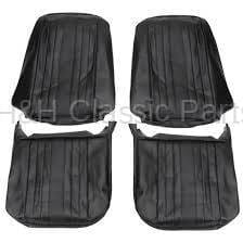 Front Seat Covers Black