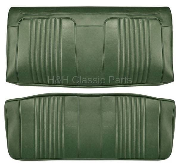 Rear Seat Covers Dark Green