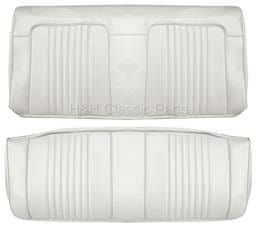 Rear Seat Covers White