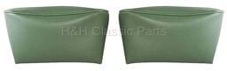 Headrest Covers Jade Green