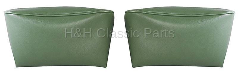 Headrest Covers Jade Green