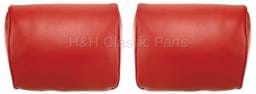 Headrest Covers Red