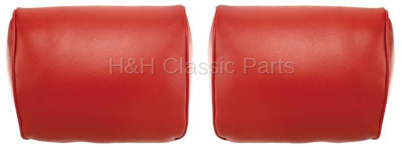 Headrest Covers Red