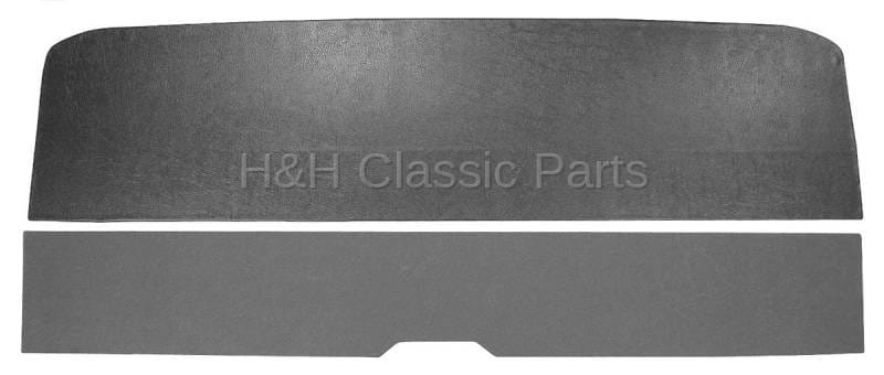 Rear Seat Trim Panel Black