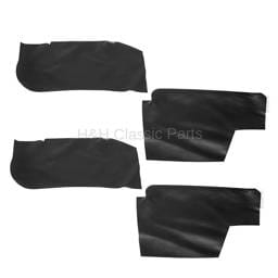 Rear Arm Rest Covers Black