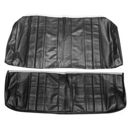 Rear Seat Covers Black