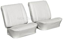 Front Seat Covers White
