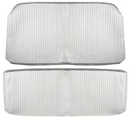 Rear Seat Covers White