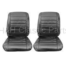 Front Seat Covers Black