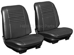 Front Seat Covers Black