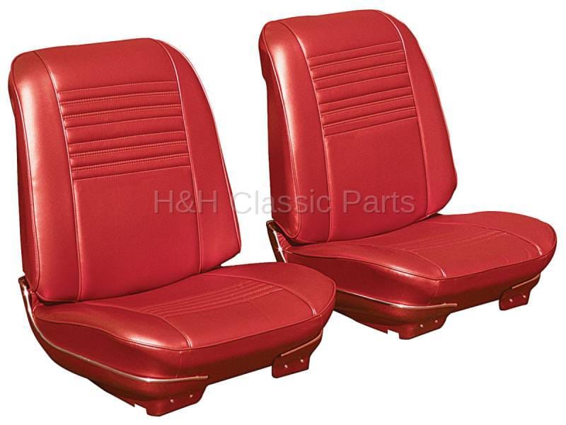 Front Seat Covers Red