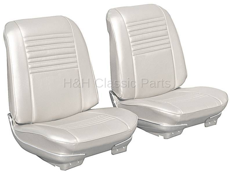 Front Seat Covers White