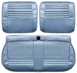 Front Seat Covers Light Blue