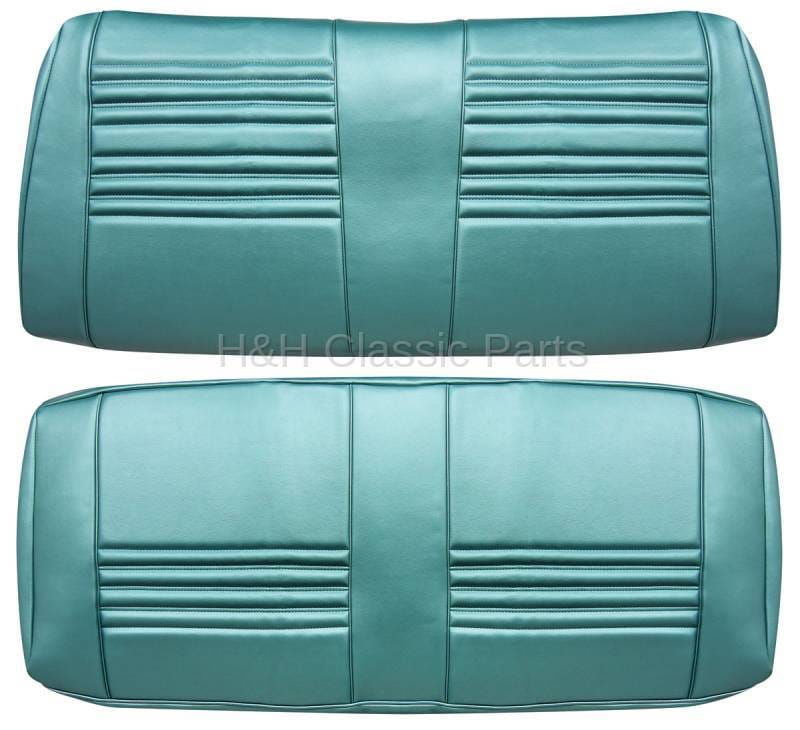 Rear Seat Covers Aqua