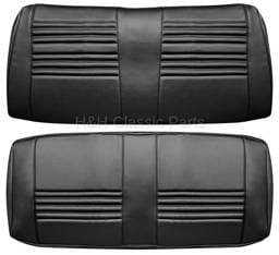 Rear Seat Covers Black