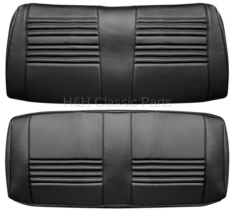 Rear Seat Covers Black