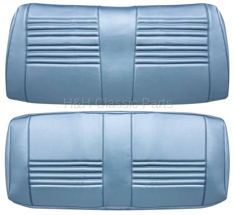 Rear Seat Covers Light Blue