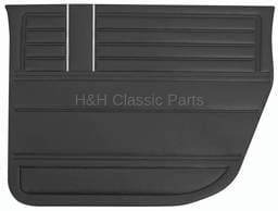 Rear Door Panels Black